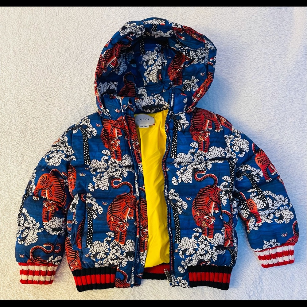GUCCI MINI ME DOWN BENGAL TIGER JACKET (RARE)